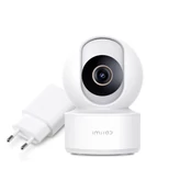 Imilab C22 okos WiFi biztonsági kamera + hálózati adapter - Fehér