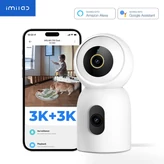 Imilab C30 Dual 3K+3K okos WiFi biztonsági kamera + hálózati adapter