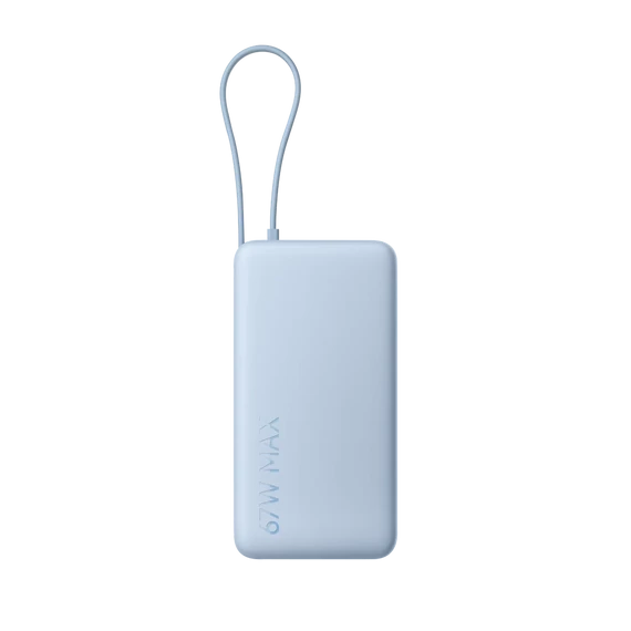 Xiaomi 67W Power Bank 20000 (Integrated Cable) - Ice Blue
