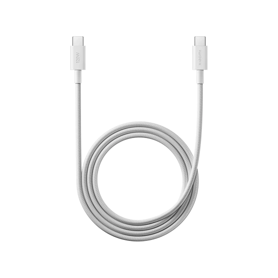 Xiaomi 6A Braided USB-C to USB-C Cable (1m) USB kábel