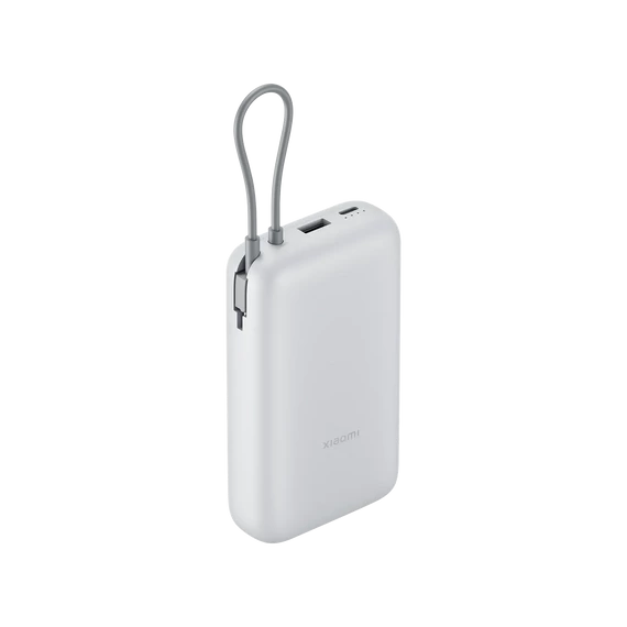 Xiaomi Power Bank 20000mAh (Integrated Cable) - Light Gray
