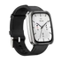 Kép 5/6 - Amazfit Active 2 (Square) Premium NFC okosóra - Black Leather