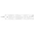 Kép 2/4 - Xiaomi 20W Power Strip (2C1A) 230V EU hálózati elosztó USB portokkal